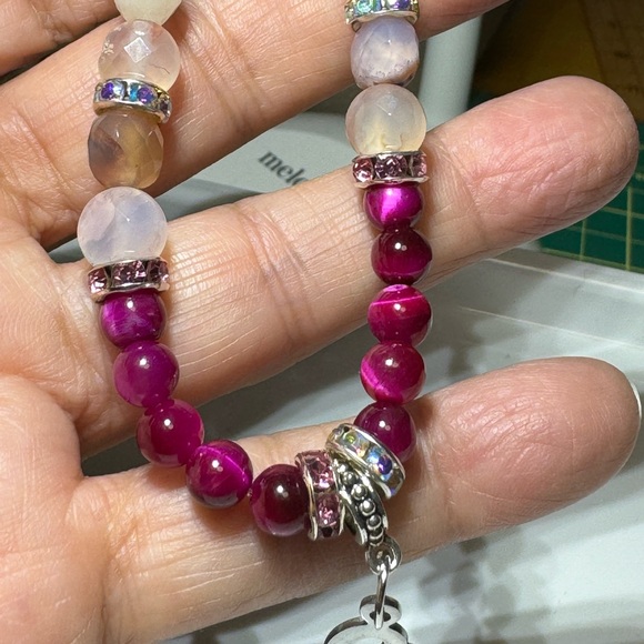Homemade by Me. Gemstone bracelets - Picture 2 of 3